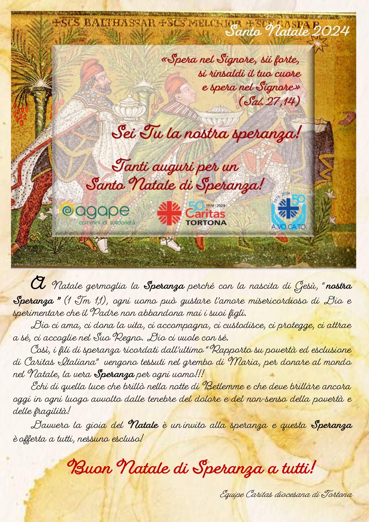 Buon Natale di Speranza!