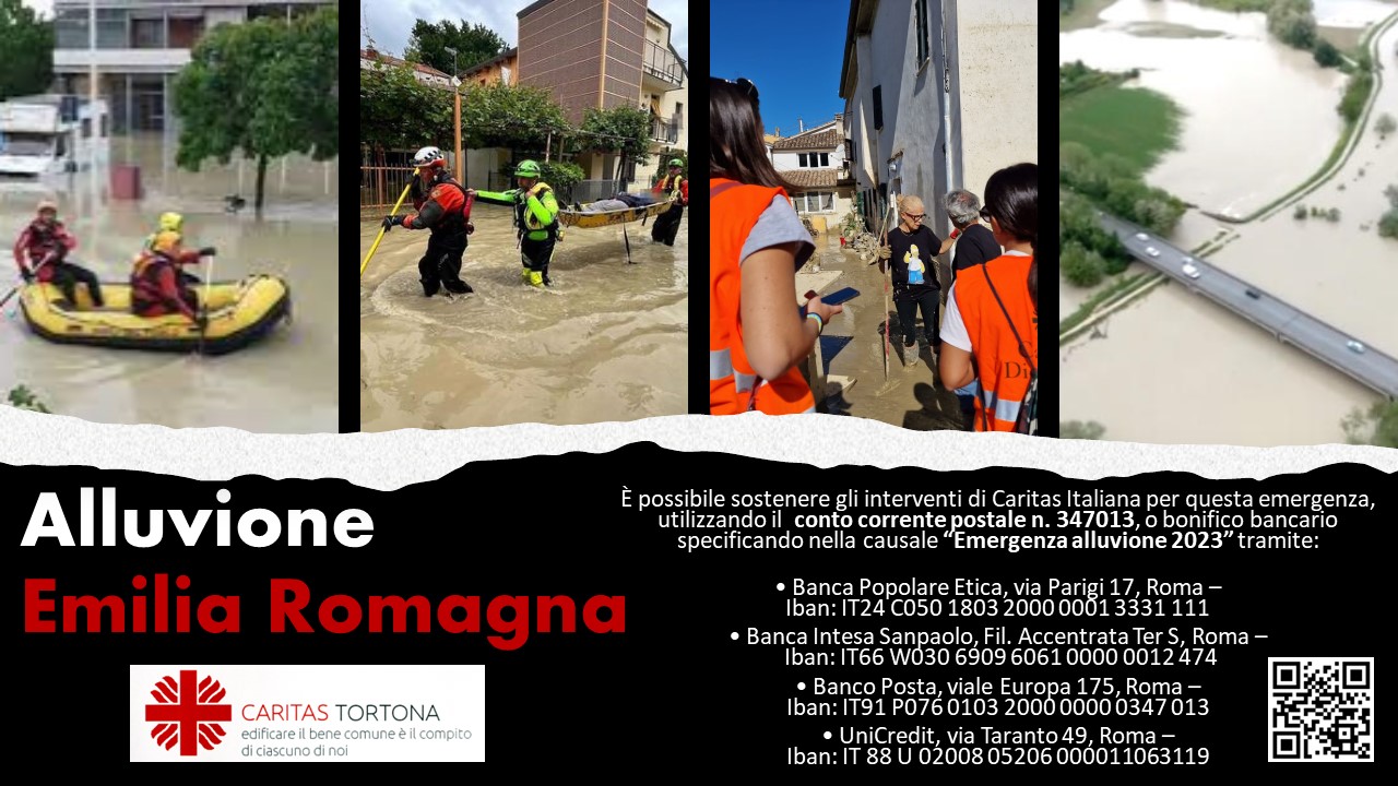 Alluvione Emilia Romagna - Comunicato