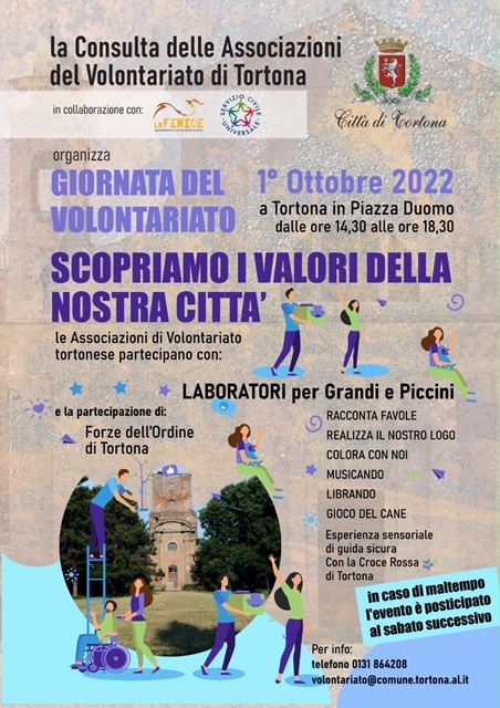 Giornata del Volontariato a Tortona